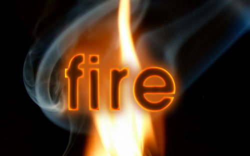 text on fire 08