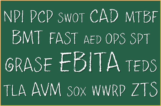 No Acronyms