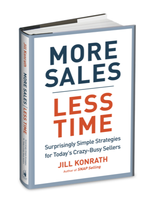 More Sales Less Time Book Cover